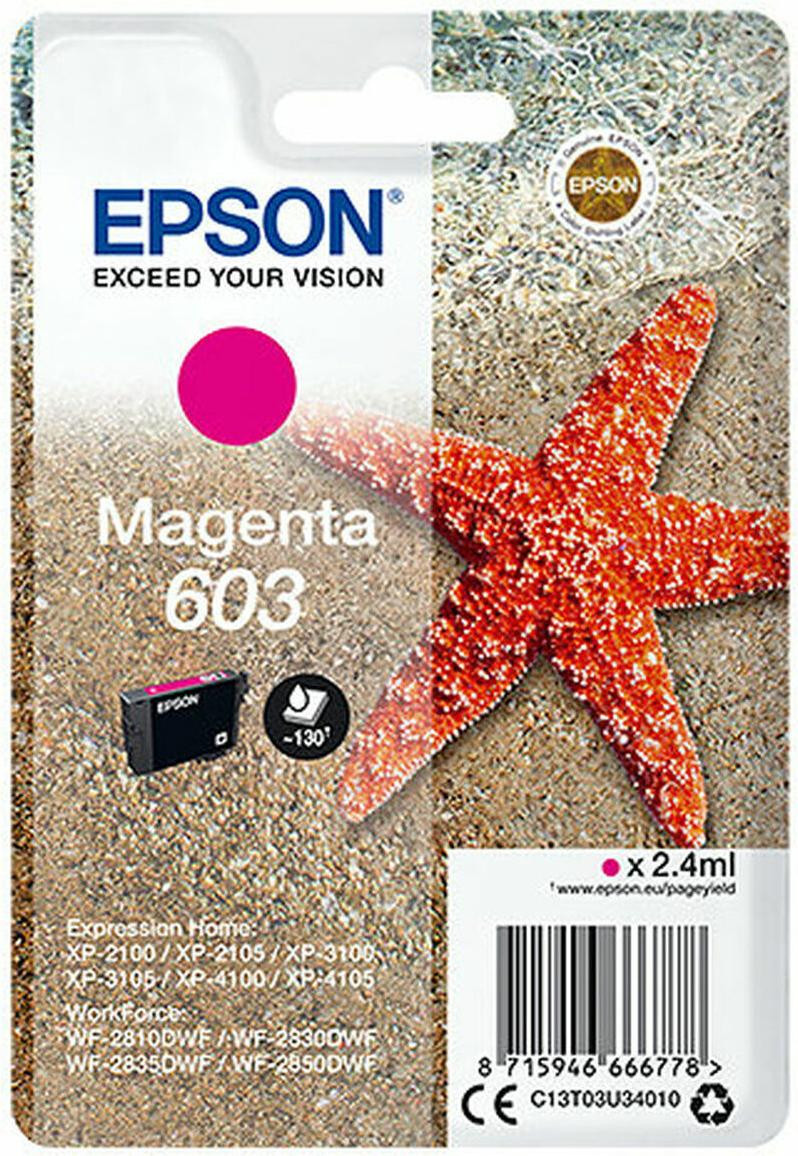 Epson 603 Magenta Inkt Cartridge 1lb
