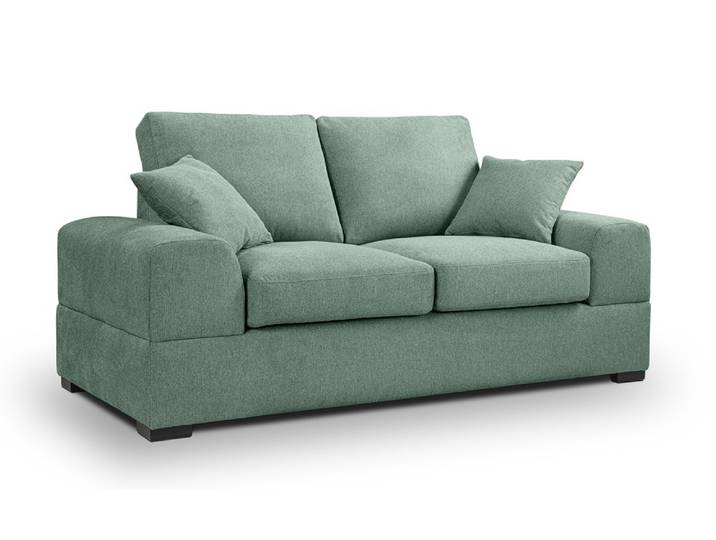 2-Sitzer Polstersofa Veda , 182cm , Strukturstoff , petrol