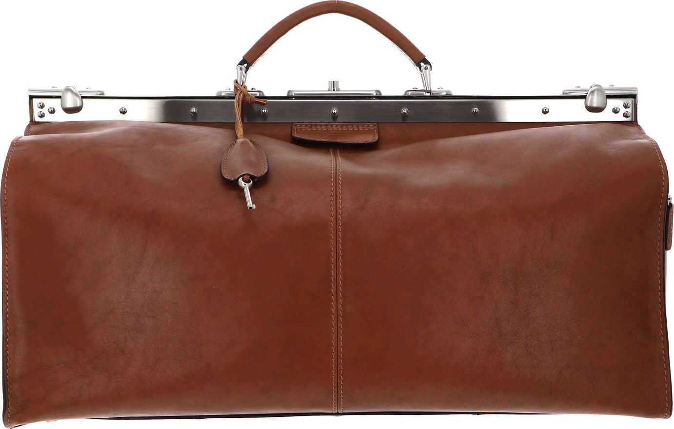 PICARD Leder Reisetasche Toscana Duffle Bag Camel hellbraun