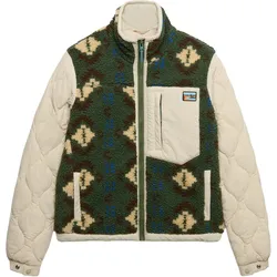 Superdry & Co Fleece Onion Quilt Damen Hybridjacke