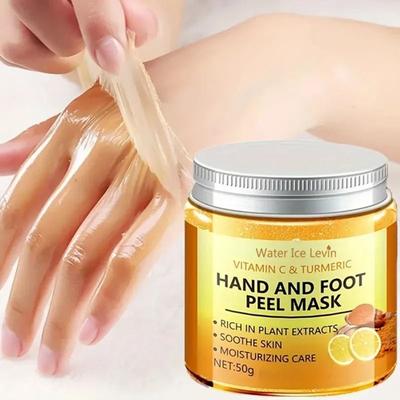 Uplifted Finds Vitamin C And Turmeric Hand Wax Mask For Hands And Feet Vitamin C And Turmeric Hand Wax Mask For Hands And Feet
