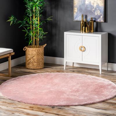 Nuloom Loni SuperiorWash Solid Machine Washable Shag Area Rug