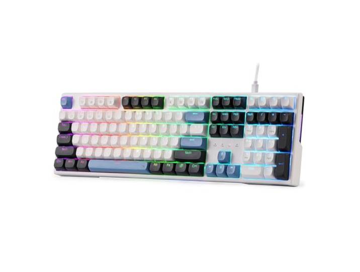 Redragon K668 Gasket Mechanisch gaming toetsenbord RGB bekabeld 108 toetsen
