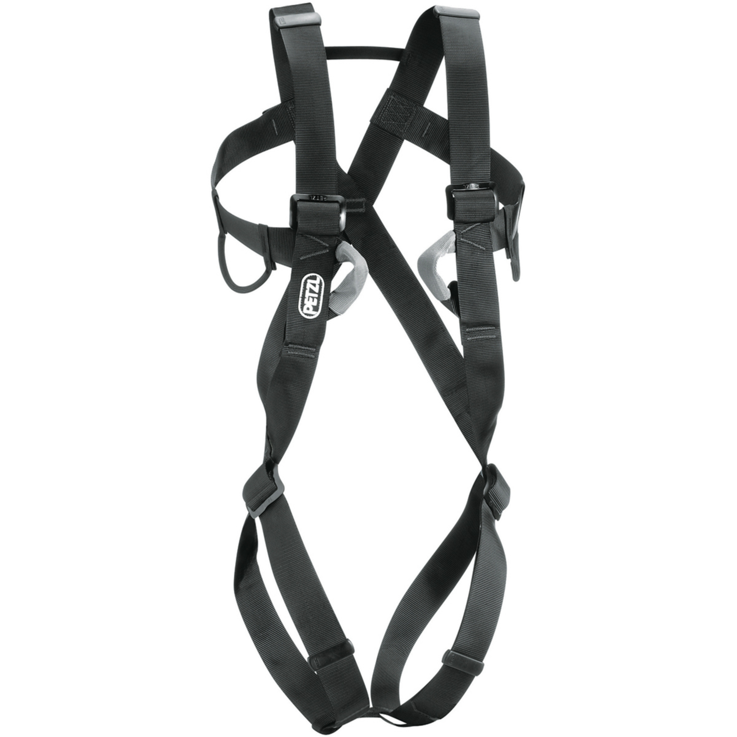 Petzl 8003 Kletterkomplettgurt Klettergurt schwarz Größe 2 Klettersteig | Sportklettern