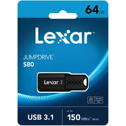 USB-Stick Jumpdrive S80 64 GB USB 3.1