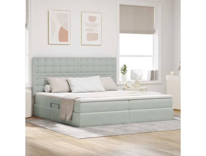YNGBHFNOP Massives Kiefernholz Bettrahmen modernes Design 135x190 cm Braun Bettgestell Massivholz Kiefer Wachsbraun 135x190 cm Bettrahmen mit Kopfteil Lattenrost Stabil Modern