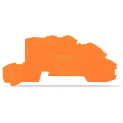 WAGO Abschlussplatte u. Zwischenplatte 2003-7692 orange