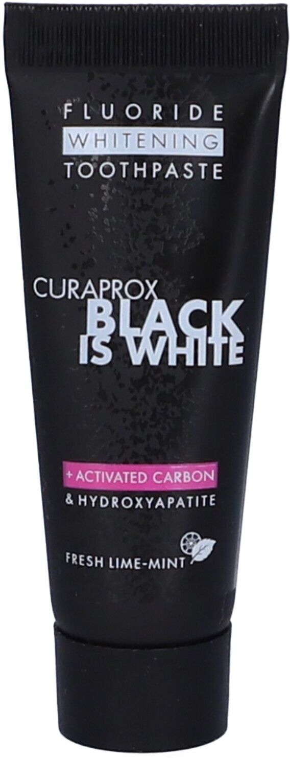 Curaprox Black Is White Dentifricio Travel Size 10 Ml