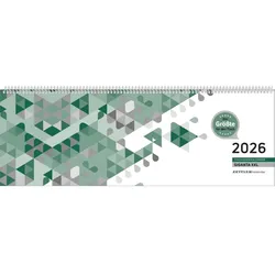 ZETTLER Schreibtischquerkalender Giganta XXL 42,2x14,8cm Kalendarium 2026