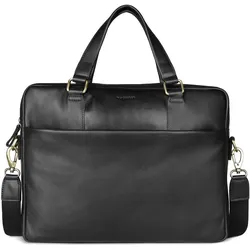 Bugatti Ryan Briefcase (17"), Notebooktasche, Schwarz