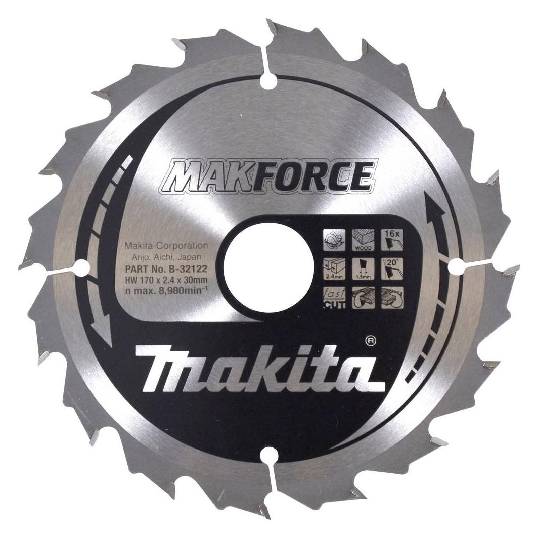 Makita MAKFORCE Sägeb. 170x30x16Z (B-32122)