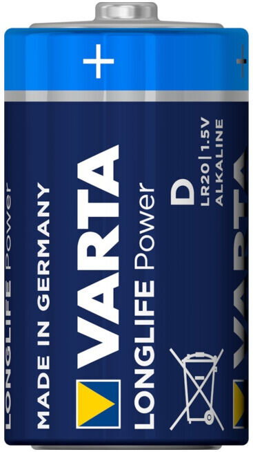 Varta Batterie Longlife Power D Mono, R20, Al-Mn 4920 Stk.1 (04920121111)