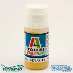 Italeri Acrylfarbe Gold glänzend 20ml 4671