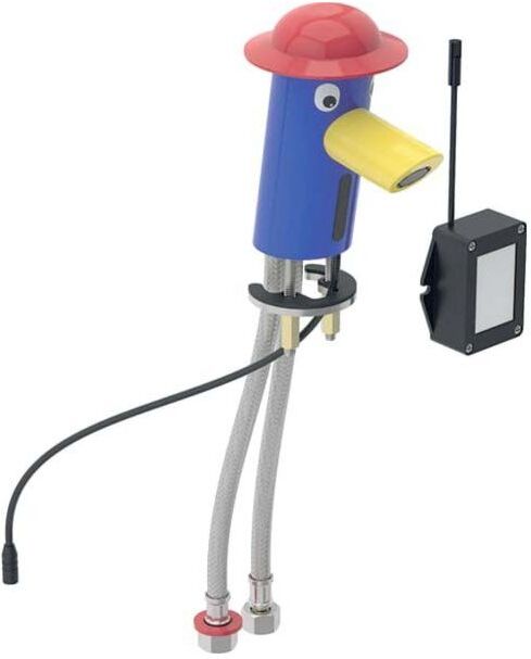 Geberit 4Bambini Waschtischarmatur 577650000 Batterie 6V, dreifarbig, bleifreies Material