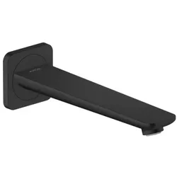 hansgrohe Axor Citterio C Wanneneinlauf 49410670 mattschwarz, Ausladung 222mm