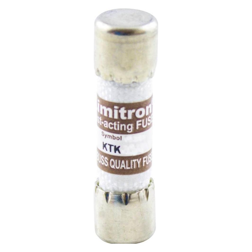 Bussmann by Eaton KTK 2 A KTK 2 A Feinsicherung (Ø x L) 10.3 mm x 38 mm 2 A 600 (2 A) (KTK 2 A)