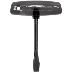 T-Handle 10 mm Slotted Screw- driver, extended Shaft Lenght, schwarz