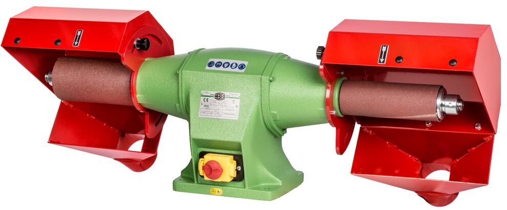 Nebes Pulitrice in ghisa a rulli pneumatici PR-2 1400rpm