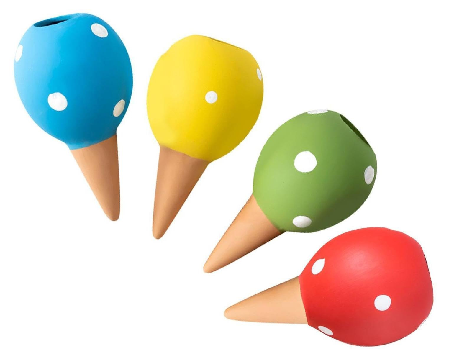 Set van 4 Terracotta Zelfwatergevende Spikes