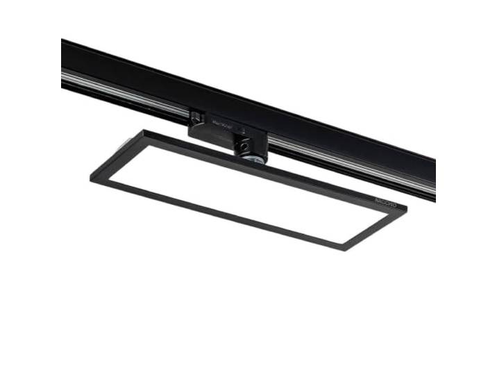 Arcchio LED Stromschienenstrahler (LED Panel) Hairis (Modern) in Schwarz (1 flammig,) Arbeitszimmerleuchte