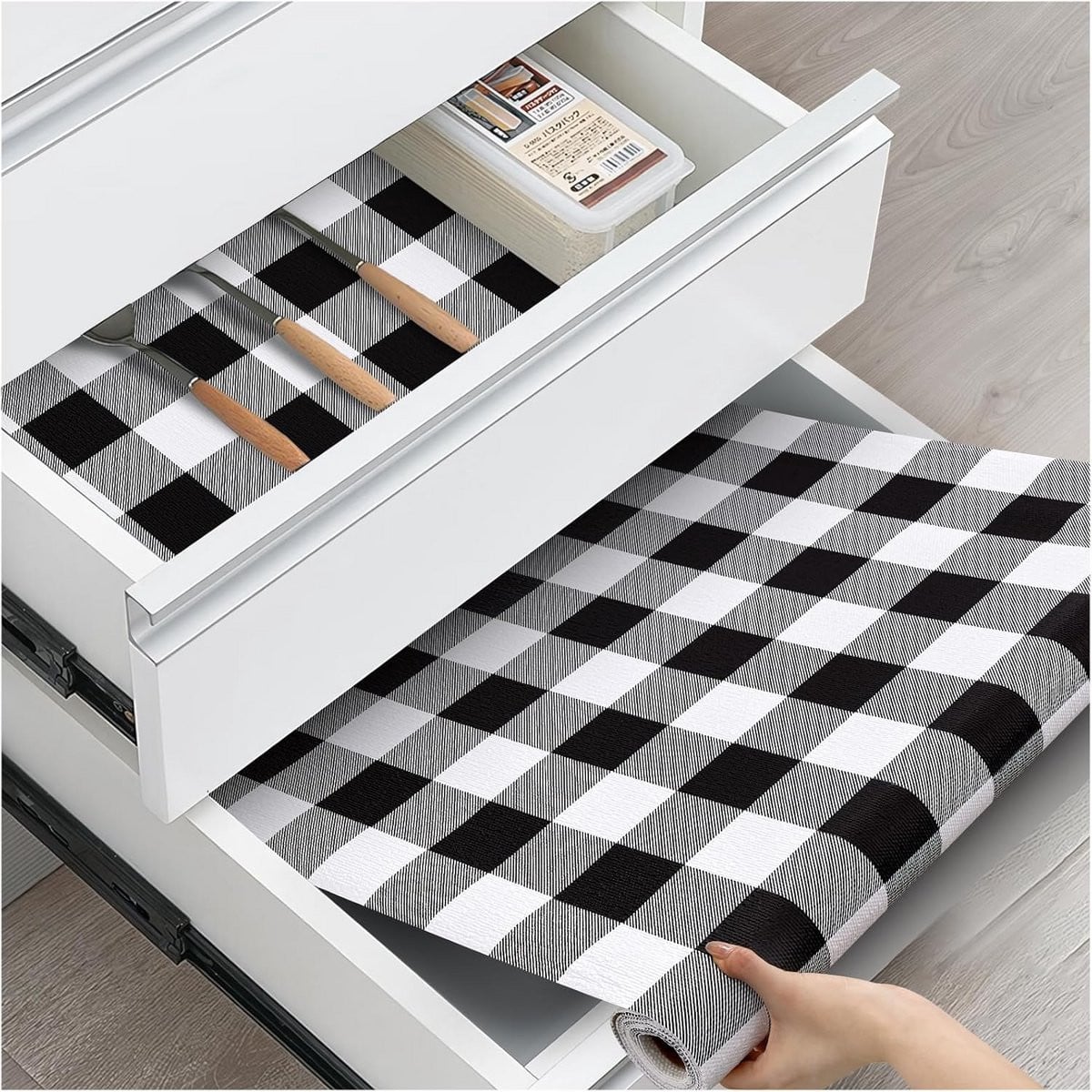 Antislip Lade en Plankvoering voor Keuken en Badkamer, Dik, Waterdicht en Wasbaar