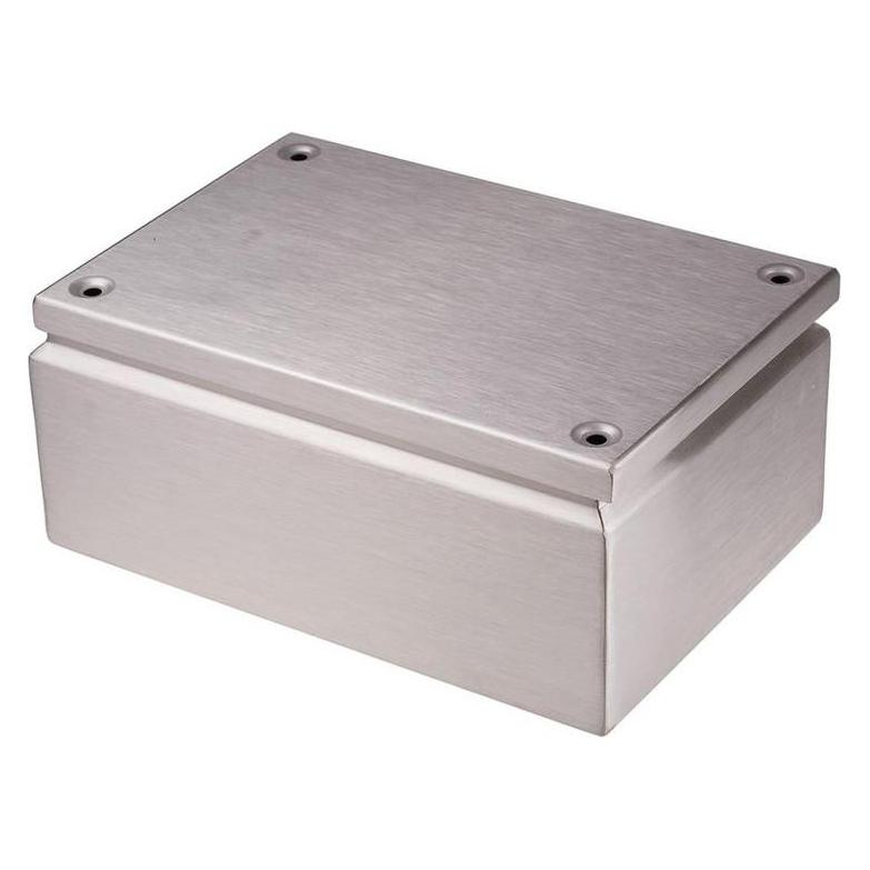 RS PRO IP66 Terminal Box, S/Steel, 300x200x120 (8428320)