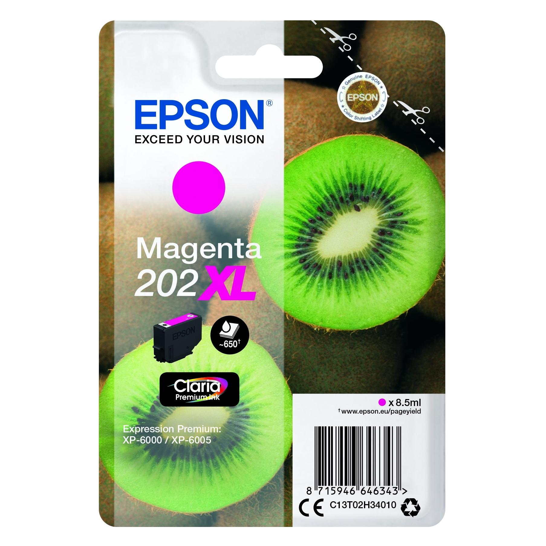 Epson 202XL Claria Premium (M) (C13T02H34010)