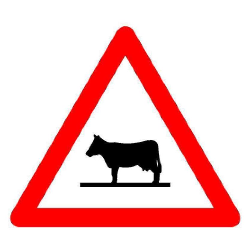 BRW Signaltafel Tiere Kuh 1.25 (16270738)