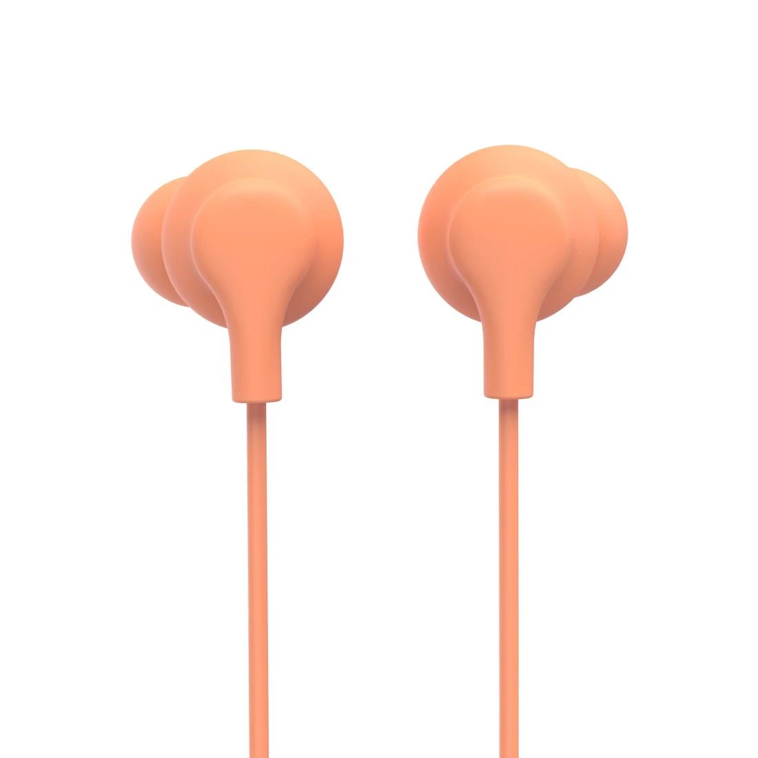 Hama In-Ear Kopfhörer kabelgebunden USB Typ-C 221797 Curly (Orange) 00221797