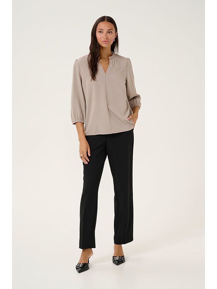 Kaffe Bluse in Beige - 38