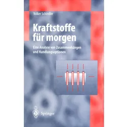 Kraftstoffe für morgen, Fachbücher von Volker Schindler