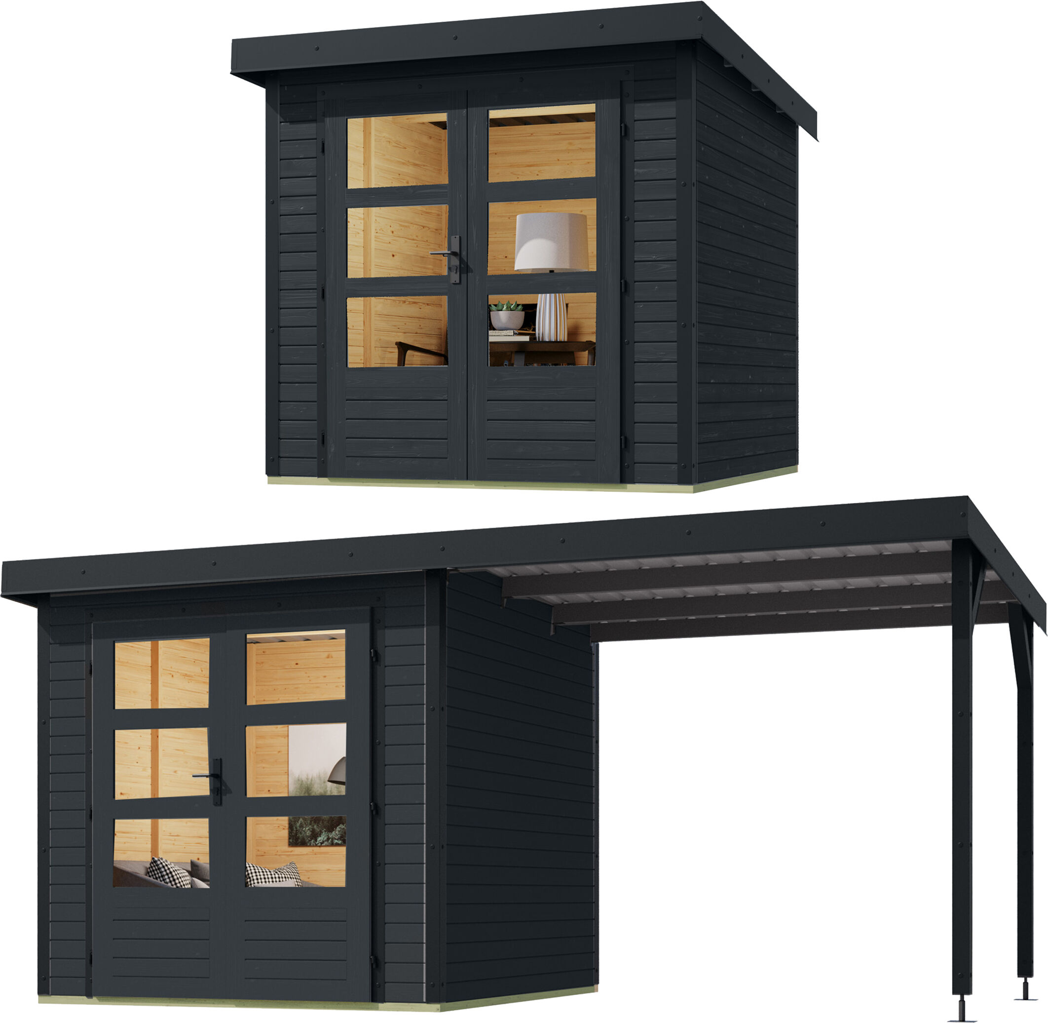 KARIBU Gartenhaus Maverick