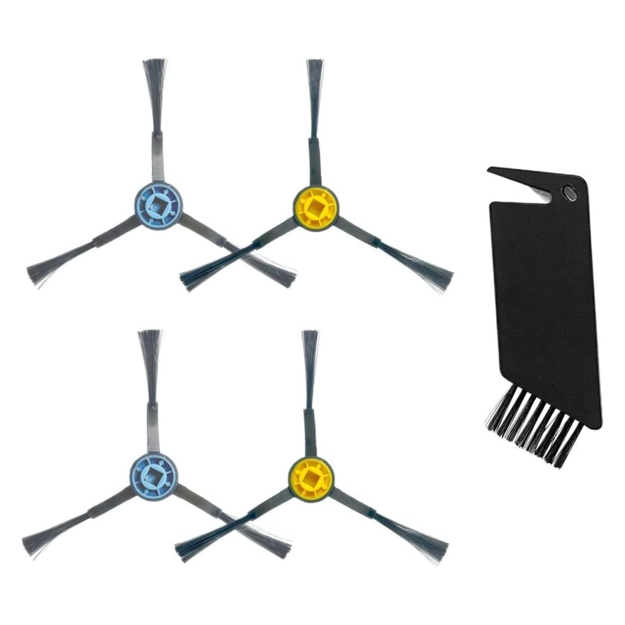 Midea | Spare Parts Kit: 4x Side Brush, 1x Cleaning Brush for M6/M7/M7Pro/S8+ (12175000A43588)
