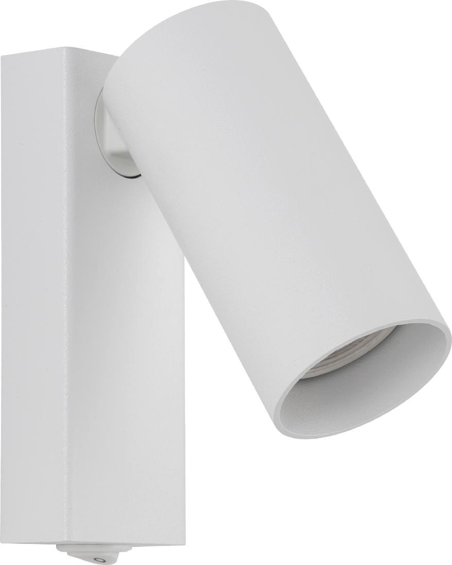 Nowodvorski Wandspot FOURTY, wit, Hoogte: 17 cm