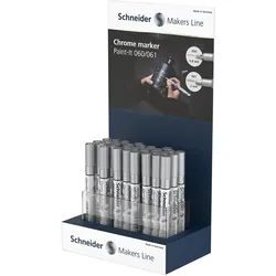 Schneider, Marker, Display Chrommarker Paint-It 060/Paint-It 061 (30x)