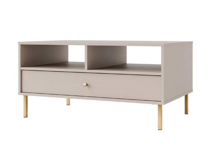 Compleo Couchtisch mit Schublade MALMA, klassisches Design MALMA, Breite: 51,8 cm