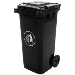 Abfallbehälter 120L BLACK