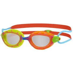 Zoggs Predator Junior - Schwimmbrille - Rot/Orange - clear