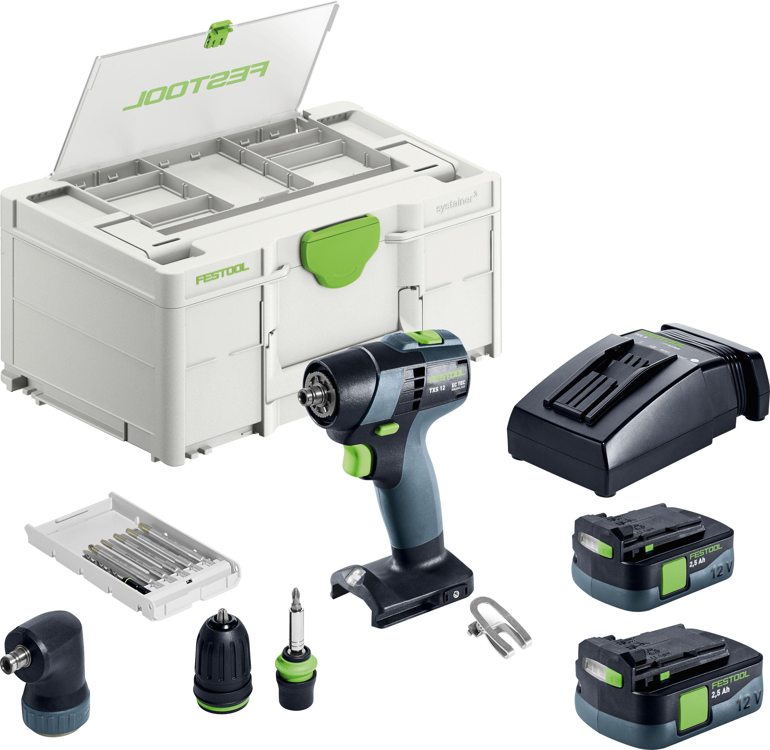 Festool Akku-Bohrschrauber TXS 12 2,5-Set | 576874
