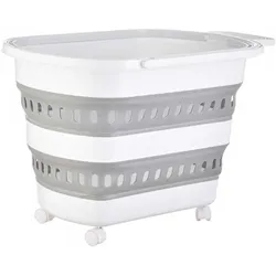 König Design, Wäschekorb, Wäschekorb Faltbar Wäschesammler Wäschebox Wäschetonne Aufbewahrungskorb 38 L (38 l)