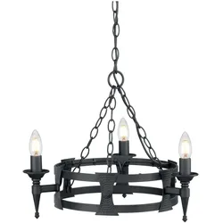 Elstead Lighting, Kronleuchter, Saxon (52 cm)