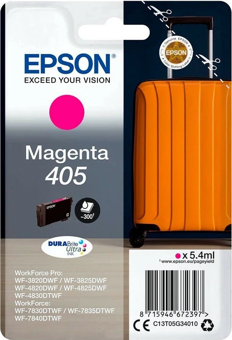 Epson 405 Magenta, 5,4ml