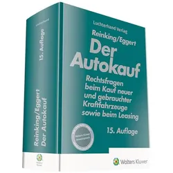 Der Autokauf, Fachbücher von Kurt Reinking, Christoph Eggert