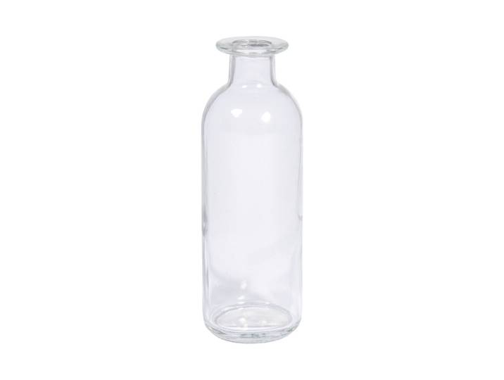 Glasvase, 5,5cm ø, 16cm, Öffnung ø 1,8cm, 225ml