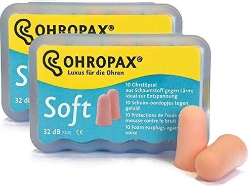 OHROPAX Soft Earplugs in tube 2 pcs