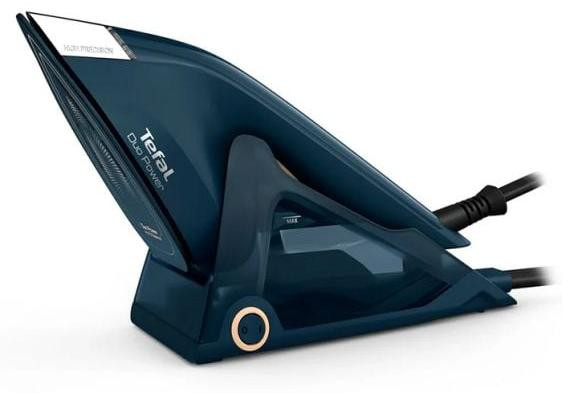 Tefal Duo Power JF4032E0 Stoom- en droogstrijkijzer met RVS strijkzool, Blauw