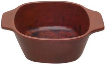 Novica Handmade Antique Mataram Ceramic Serving Bowl