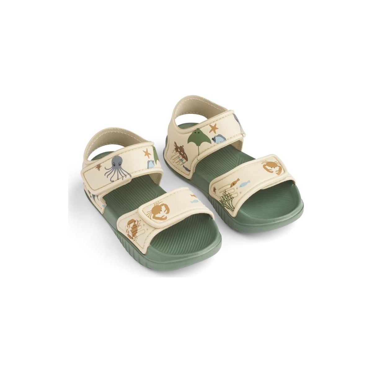 Liewood Blumer Printed Sandals sea creature / sandy (1032) 20 LW17656-1032-20-CU