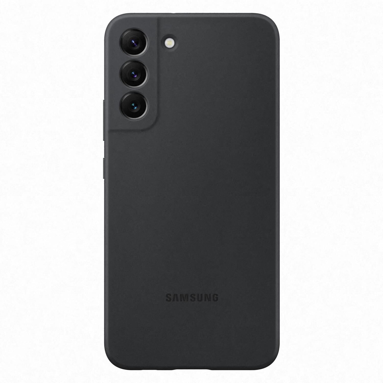 Samsung Ef-Ps906tbegww Cover In Silicone Per Galaxy S22 + Black - Ef-Ps906tbegww