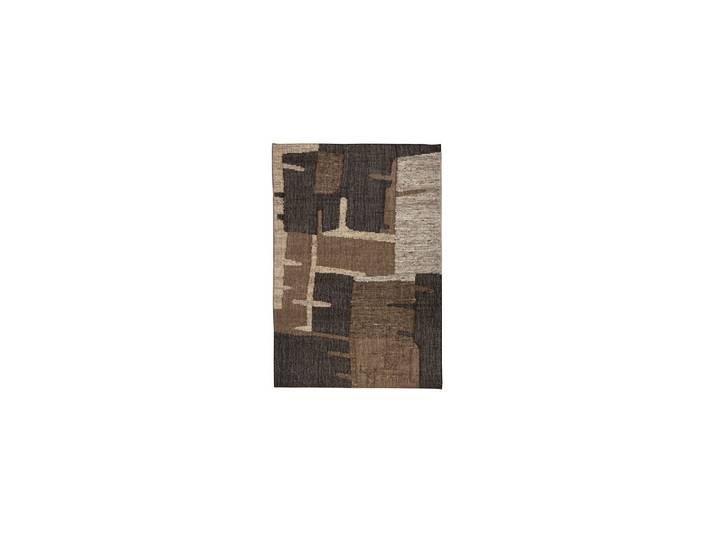 Tapis en laine marron Briton